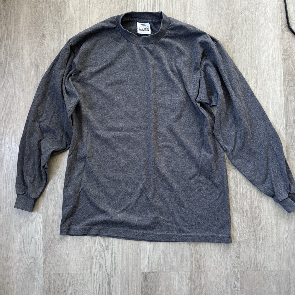 Gray Long Sleeve Shirt